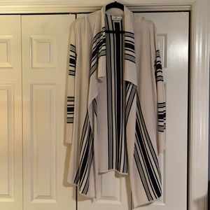 Vineyard vines Stripe Waterfall Cardigan